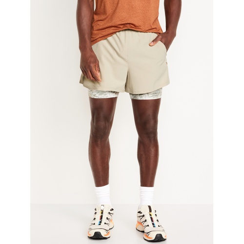 올드네이비 2-in-1 Trail Shorts -- 4-inch inseam Hot Deal