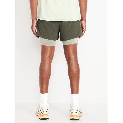 올드네이비 2-in-1 Trail Shorts -- 4-inch inseam Hot Deal