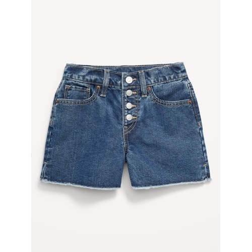 올드네이비 High-Waisted Wow Frayed-Hem Jean Shorts for Girls Hot Deal