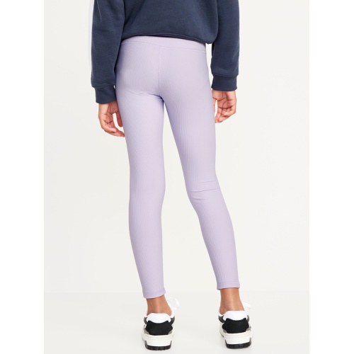 올드네이비 High-Waisted PowerSoft 7/8-Length Performance Leggings for Girls