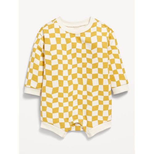 올드네이비 Unisex Long-Sleeve Graphic Sweatshirt Romper for Baby