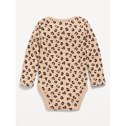 올드네이비 Printed Long-Sleeve Bodysuit for Baby