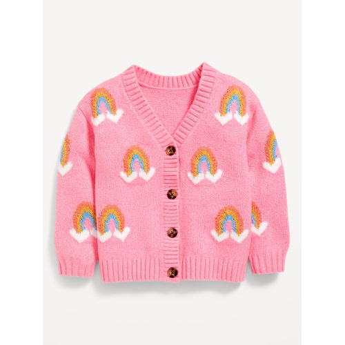 올드네이비 Printed Button-Front Cardigan Sweater for Toddler Girls