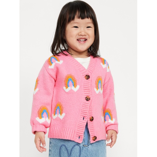 올드네이비 Printed Button-Front Cardigan Sweater for Toddler Girls