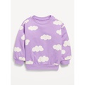 Crew-Neck Sweatshirt for Toddler Girls