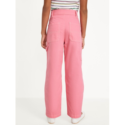 올드네이비 Loose High-Waisted Carpenter Pants for Girls