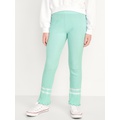 High-Waisted Full-Length Flared Leggings for Girls