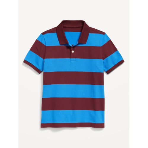 올드네이비 Printed Pique Polo Shirt for Boys