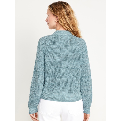올드네이비 Shaker Stitch Crop Sweater
