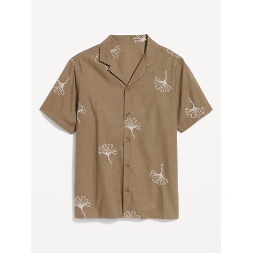 올드네이비 Short-Sleeve Floral Camp Shirt