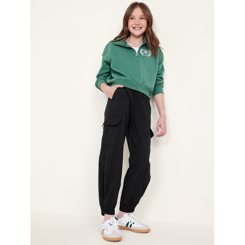 올드네이비 High-Waisted Loose Cargo Performance Pants for Girls Hot Deal