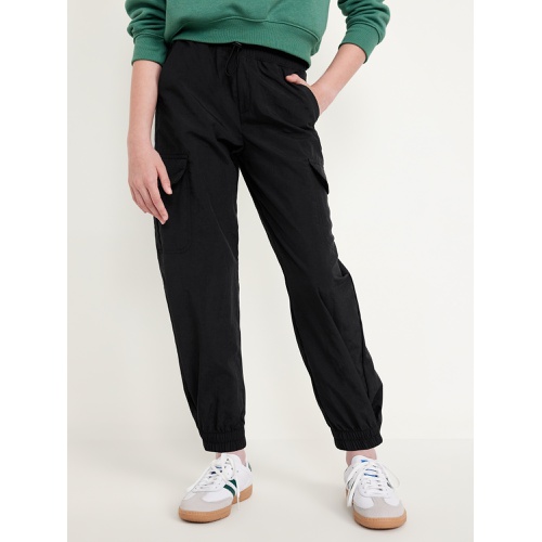 올드네이비 High-Waisted Loose Cargo Performance Pants for Girls Hot Deal