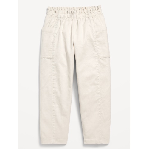 올드네이비 Loose Ruffle-Trim Pull-On Pants for Girls