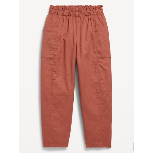 올드네이비 Loose Ruffle-Trim Pull-On Pants for Girls