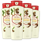 Old Spice Body Wash for Men, Moisturize with Shea Butter Scent, 16 Fl Oz (Pack of 4)