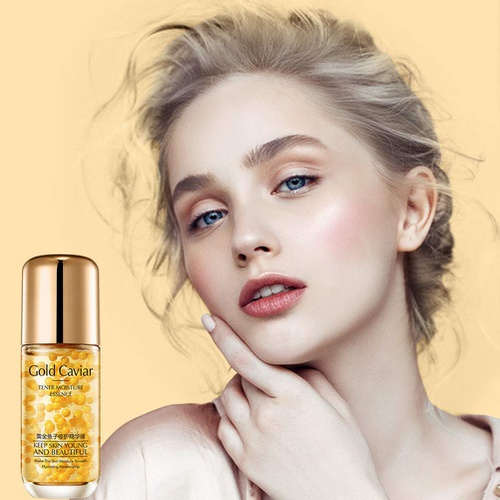  Face Serum Onkessy Gold Caviar Serum Moisturizing Brighten Skin Color Anti-aging Anti-Wrinkle Face Essence for Women Girl