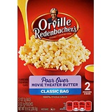 orville redenbachers Pour Over Movie Theater Butter Microwave Popcorn, 9.9 oz