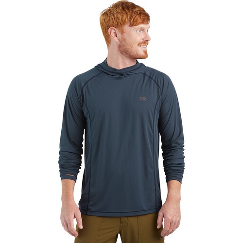  Echo Hooded Long-Sleeve Shirt - Mens