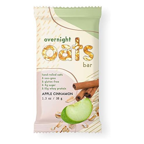  Overnight Oats Bar Apple Cinnamon, 11.7 Ounces, 9 Count