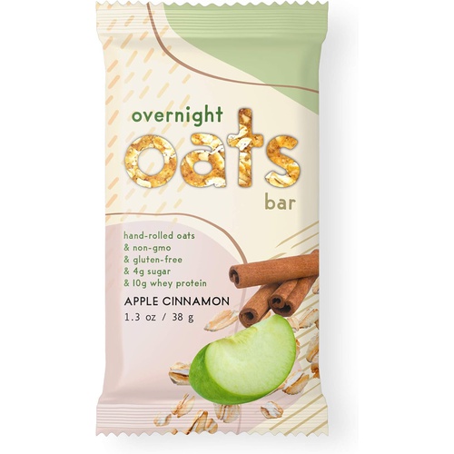  Overnight Oats Bar Apple Cinnamon, 11.7 Ounces, 9 Count