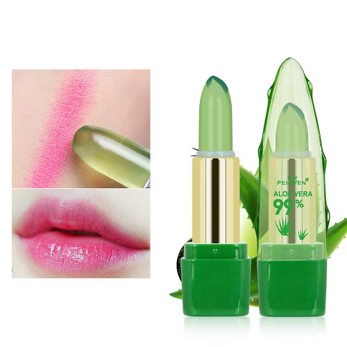  Ownest. Ownest 3 Pcs Aloe Vera Lipstick, Magic Temperature Color Change Lipstick Lip Blam Moisturizing Long Lasting Lip Makeup