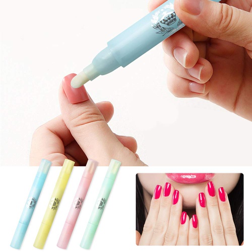  Ownest. Ownest 4 Pcs Nail Polish Corrector Remover Pen,Nail Edge Cleaning Pen, Makeup Remover Manicure Pen with Cotton Tip, Nail Correction Pen Can Hold Makeup Remover-Green,Yellow,Pink,Bl