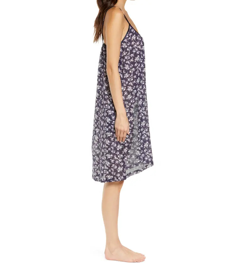  Papinelle Potager Cotton Voile Nightgown_NAVY
