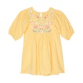PEEK Fringed Embroidery Dress (Toddleru002FLittle Kidsu002FBig Kids)
