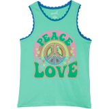 PEEK Peace Love Crochet Trimmed Tank (Toddleru002FLittle Kidsu002FBig Kids)