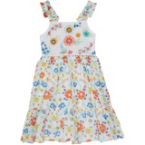PEEK Embroidered All Over Print Lawn Dress (Toddleru002FLittle Kidsu002FBig Kids)