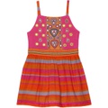 PEEK Embroidered Stripe Dress (Toddleru002FLittle Kidsu002FBig Kids)
