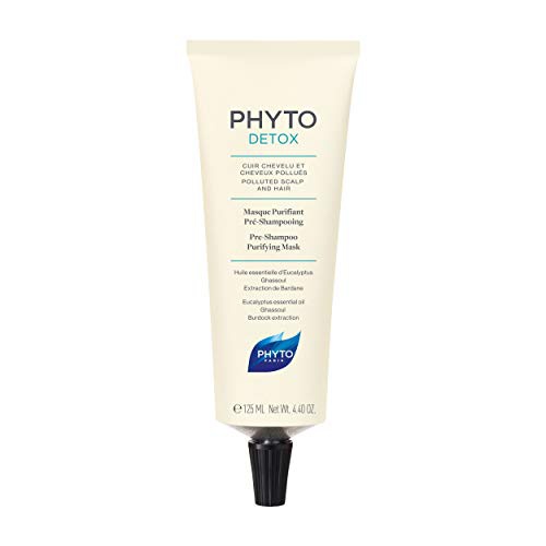  PHYTO Phytodetox Pre-shampoo Purifying Mask, 4.40 Fl Oz