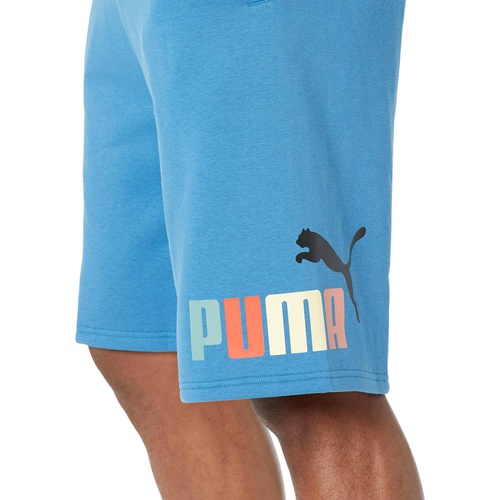 퓨마 PUMA Big & Tall Big Logo 10 Fleece Shorts