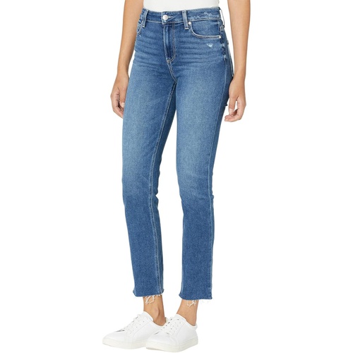  Paige Hoxton Slim wu002F Raw Hem in Eiffel Distressed