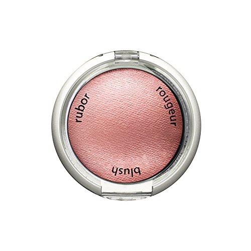  Palladio Baked Blush, Blushin, 2.5g, Highly Pigmented and Shimmery Powder Blush, Apply Dry for Natural Glow or Wet for Dramatic Radiance, Easy to Blend Makeup Blush, Apply Blusher