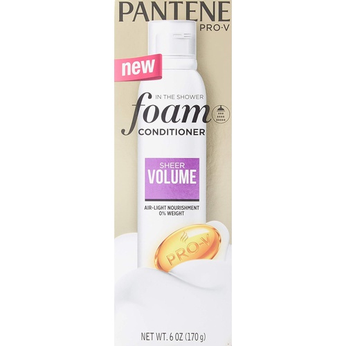  Pantene Pro-V Classic Foam Sheer Volume Hair Conditioners, 6 Ounce