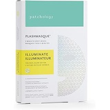 Patchology Illuminate FlashMasque Sheet Mask for Brightening, 4 Count
