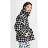 Perfect Moment Star Gingham Wool Jacket