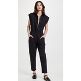 Pistola Denim Rosie Shoulder Padded Jumpsuit