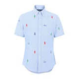 SHORT SLEEVE BOTTON DOWN OXFORD  SHIRT\r\nQ