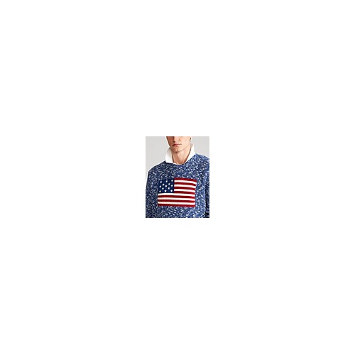 폴로 랄프로렌 FLAG MARLED COTTON SWEATER