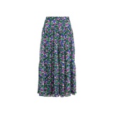FLORAL TIERED PEASANT SKIRT