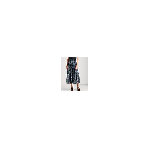 폴로 랄프로렌 FLORAL TIERED PEASANT SKIRT