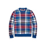 Plaid Cotton Sweater