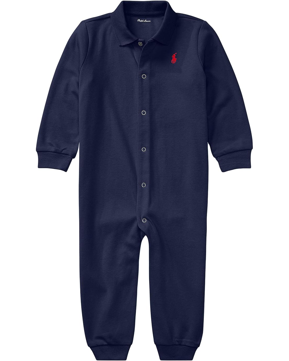 Polo Ralph Lauren Kids Solid Cotton Coverall (Infant)