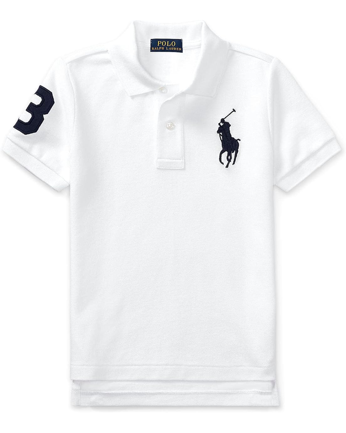 Polo Ralph Lauren Kids Big Pony Cotton Mesh Polo Shirt (Toddler)