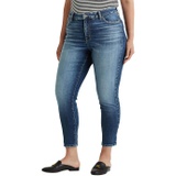 LAUREN Ralph Lauren Plus Size Mid-Rise Straight Ankle Jeans