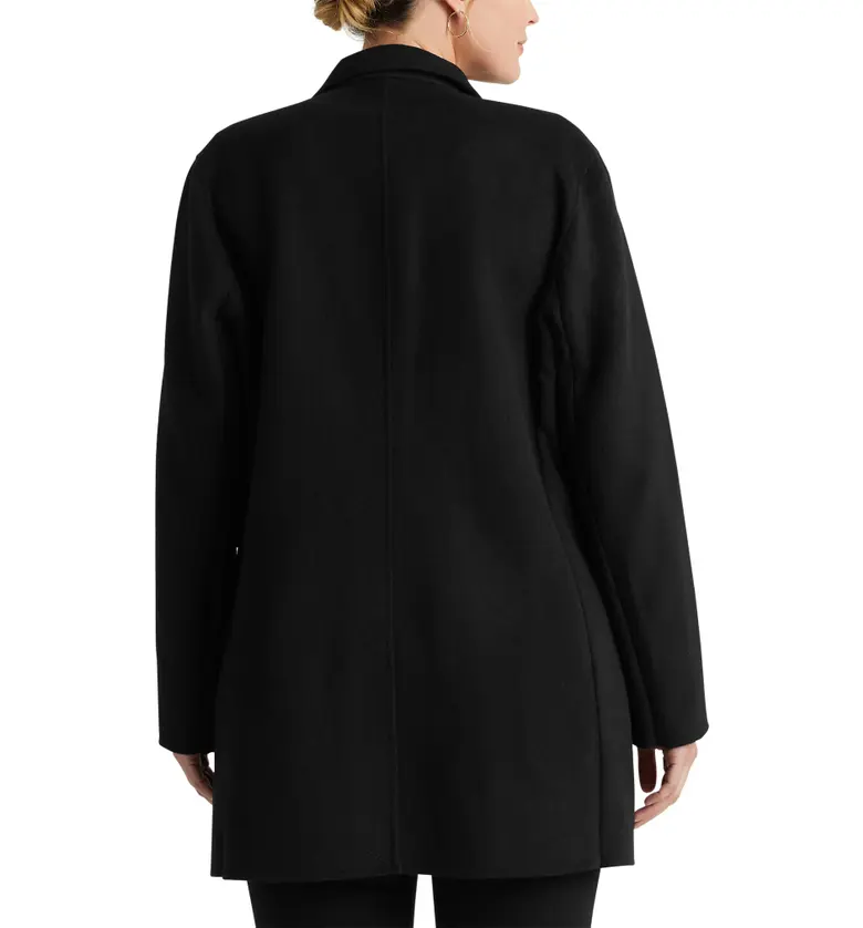 폴로 랄프로렌 Lauren Ralph Lauren Double Face Wool Blend Jacket_BLACK