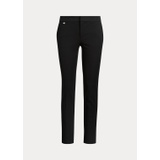 Cotton Twill Skinny Ankle Pant