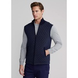 Quilted Cotton-Blend Sweater Vest